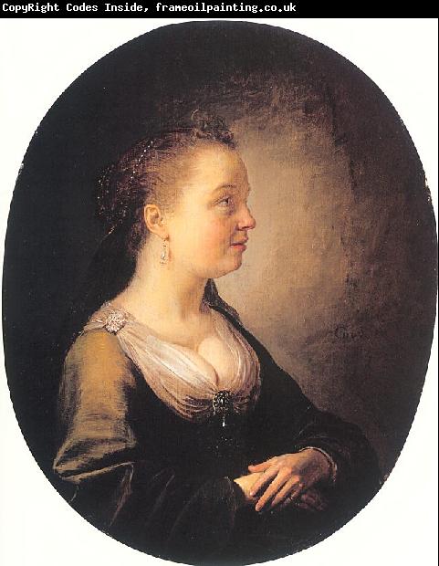 DOU, Gerrit Portrait of a Young Woman